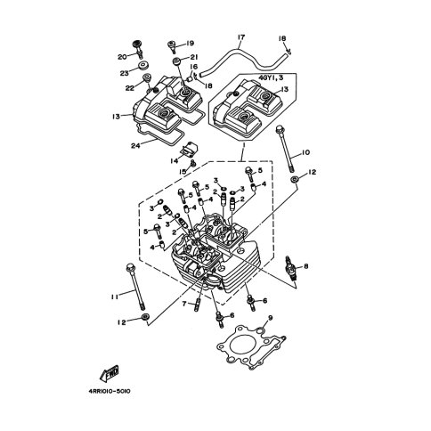 DECKEL, ZYLINDERKOPF 1