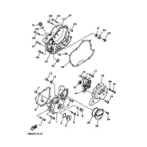 DECKEL, KURBELGEHAEUSE 3