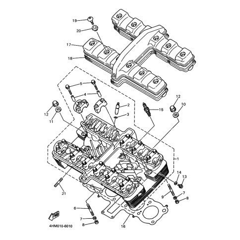 DECKEL, ZYLINDERKOPF 1