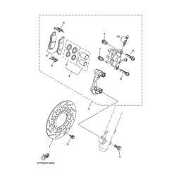 BREMSSATTEL KOMPL.(L)