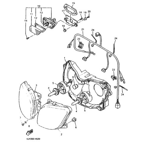 KABEL, SCHEINWERFER