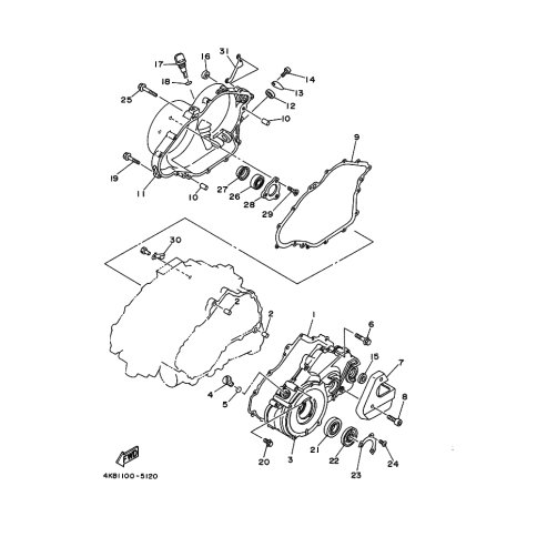 DECKEL, KURBELGEHAUSE 1