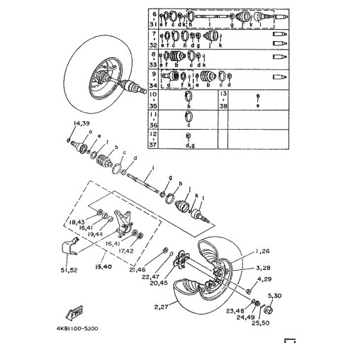 BOOT SET (BALL JOIN