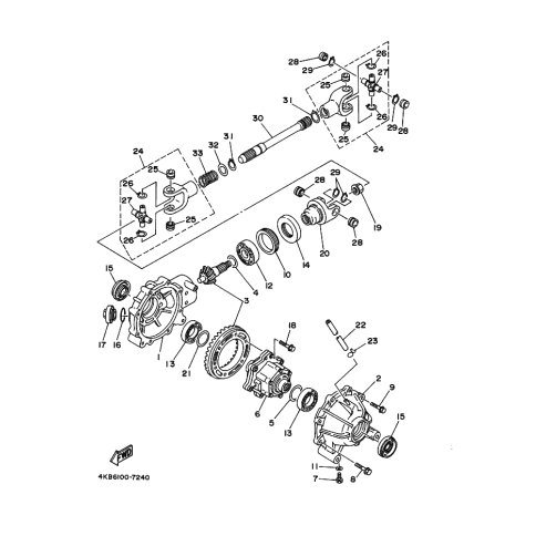 PINION DRIVE GEAR SET