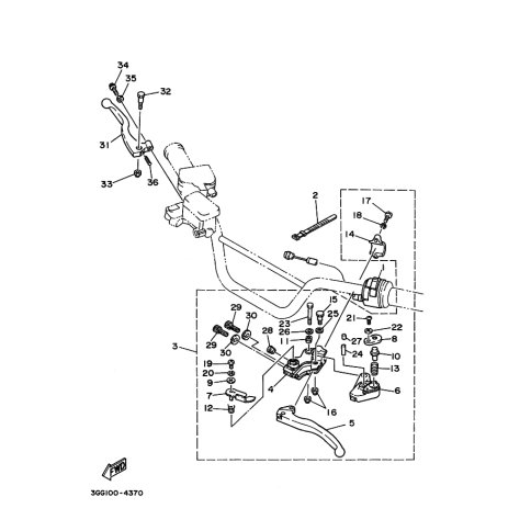 LOCK, LEVER ASSY