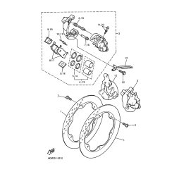 BREMSSATTEL KOMPL.(L)