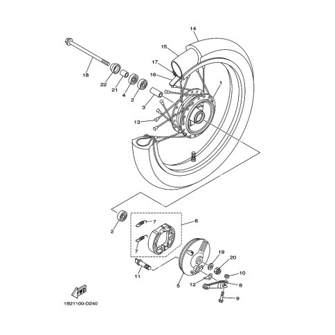 BREMSSCHUHSATZ 2