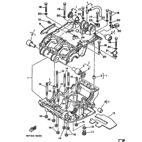DAMPFER, MOTORAUFHANGUNG 1