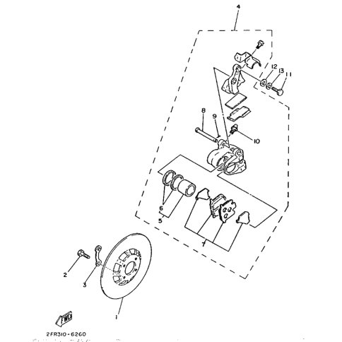 BREMSSATTEL-DICHTUNGSSATZ