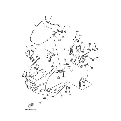 KAROSSERIE, V. OBEN 1