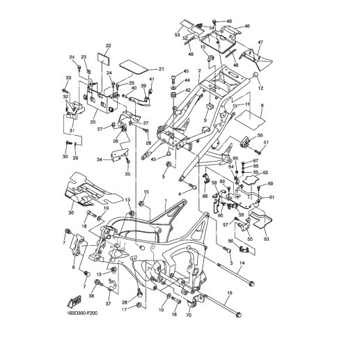 BRACKET, RESERVE TANK