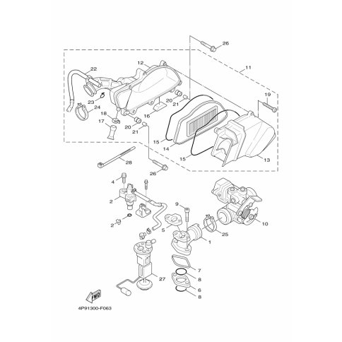 .AIR FILTER CASE COMP.