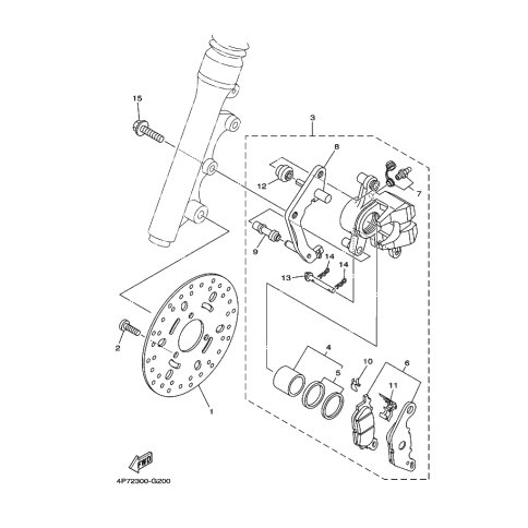 BREMSSATTEL KOMPL.(R)