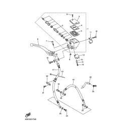 HALTER, BREMSSCHLAUCH 1