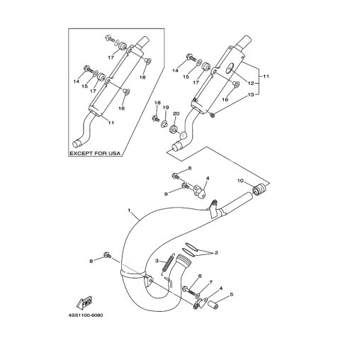 SCHALLDAMPFER, AUSPUFF