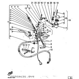 HALTER, BREMSSCHLAUCH 2