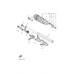 STANGE, SCHALTGABELFUHRUNG
