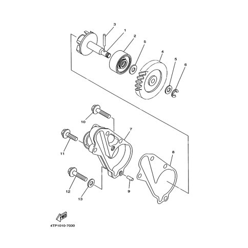 ZAHNRAD, FLUGELRADWELLE