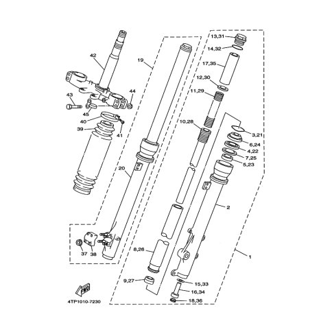 ZYLINDER KOMPL. VORDERRADGA