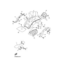 VORDERRAD-KOTFLUGEL KOMPL.