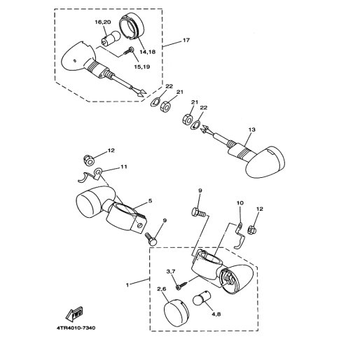 VORDERER BLINKER KOMPL. 2