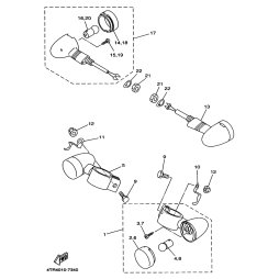 VORDERER BLINKER KOMPL. 2