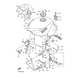 STUTZE, KRAFTSTOFFTANK 1