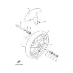 VORDERRAD-KOTFLUGEL KOMPL.