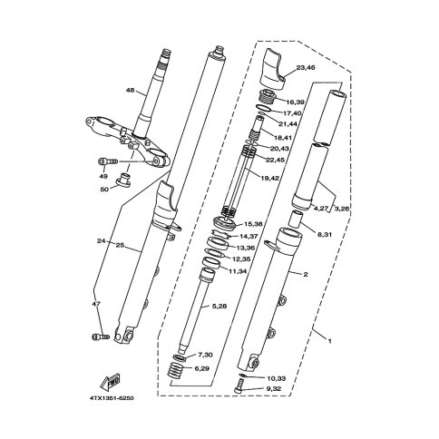 ZYLINDER KOMPL. VORDERRADGA