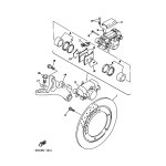 BREMSSATTEL KOMPL., HINTEN