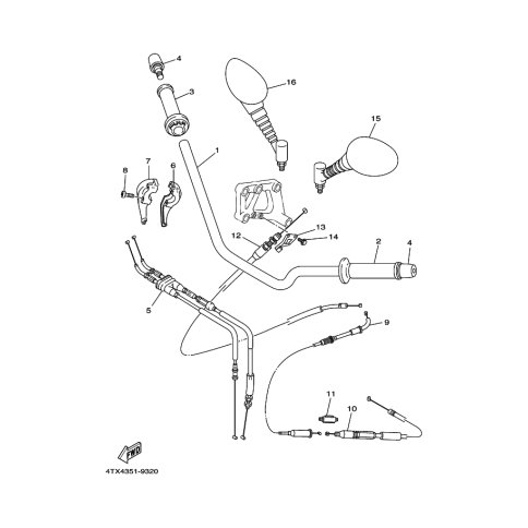 RUCKBLICKSPIEGEL KOMPL (L)