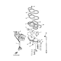 ABDECKUNG, INSTRUMENT