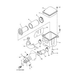 VERBINDUNG, LUFTFILTER 1