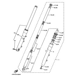 ZYLINDER KOMPL. VORDERRADGA