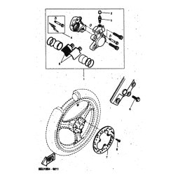 BREMSSATTEL KOMPL.(L)