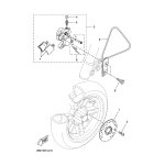 STUTZE, BREMSBELAGPLATTE