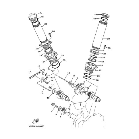 SUPPORT,ROCKER ARM