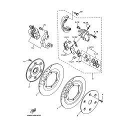 BREMSSATTEL KOMPL.(L)