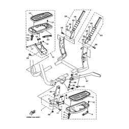 VORDERE FUSSRASTE KOMPL. (L