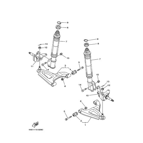 STEERING, KNUCKLE ASSY (R)