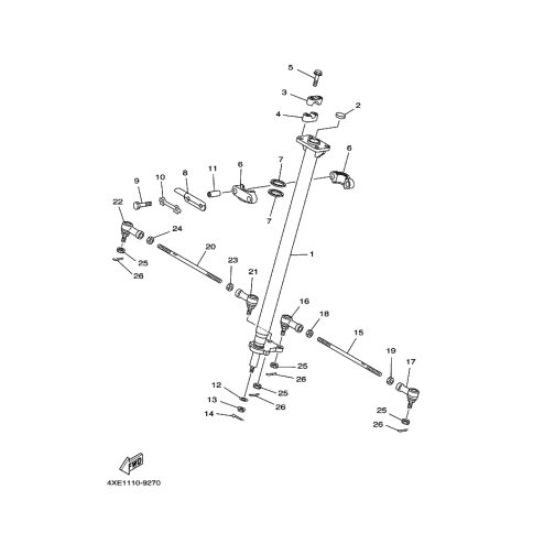 BRACKET, STEERING