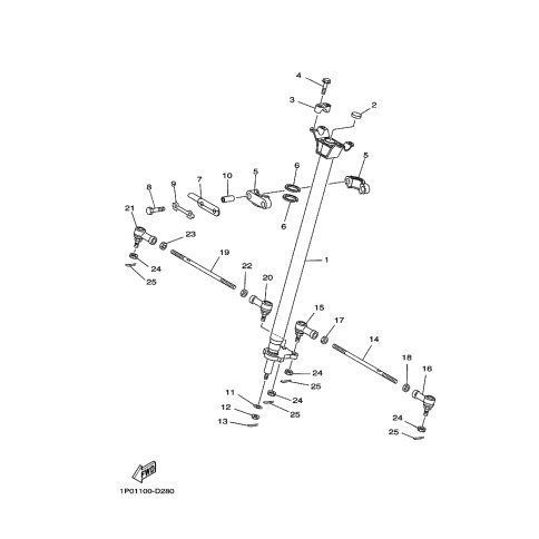 BRACKET, STEERING