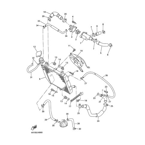 GEHAUSE, THERMOSTAT