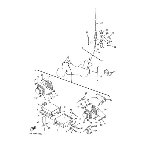 BRACKET, RADIO