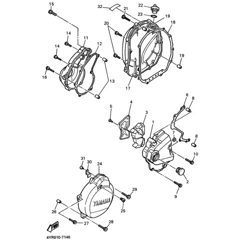DAMPFER, MOTORAUFHANGUNG 1