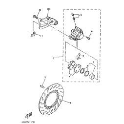KONSOLE, BREMSSATTEL