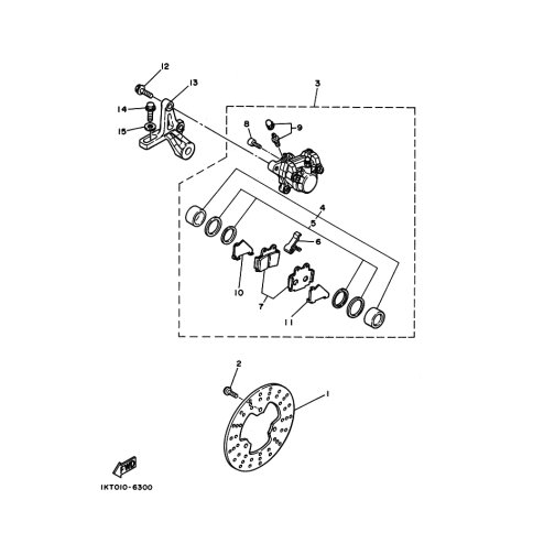 BREMSSATTEL-DICHTUNGSSATZ