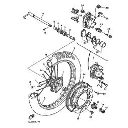 BREMSSATTEL-DICHTUNGSSATZ