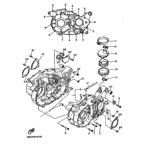 ABSTANDHALTER, MOTORAUFHANG