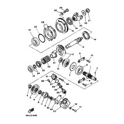 MIDDLE GEAR COMP.